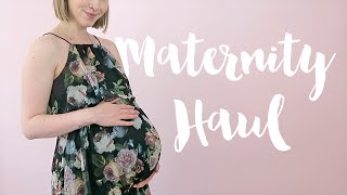 MATERNITY CLOTHING HAUL  Rhiannon Ashlee [upl. by Iral853]