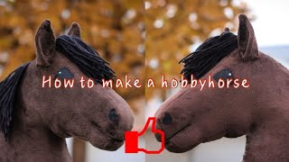 How to make a hobbyhorse 40✂  hobbyhorsingde [upl. by Llenra]