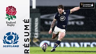 Angleterre v Écosse  Résumé  2021 Tournoi des Six Nations [upl. by Ennayelhsa]