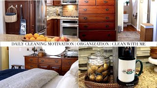 DAILY CLEANING MOTIVATION  ORGANIZATION  CLEAN WITH ME [upl. by Byrann]