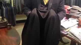 The Best Way to Fold a Suit Jacket for a Suitcase [upl. by Enninaej]