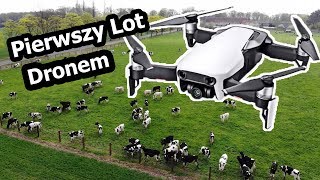 Pierwszy Dzień z DRONEM  Dron DJI Mavic Air Vlog 117 [upl. by Schmitt359]