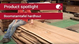 Product Spotlight Boomstam tafelblad hardhout [upl. by Hortense787]