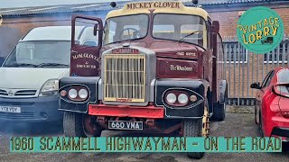 Scammellman  1960 Scammell Highwayman  Test Drive [upl. by Oirasan284]