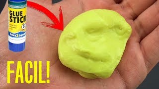 Como hacer SLIME con solo 2 ingredientes [upl. by Nanaek]