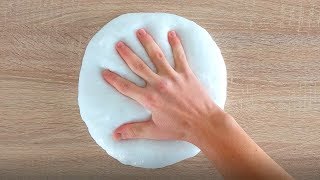 Making White Slime With PVA Glue 🍭 [upl. by Anoniw]