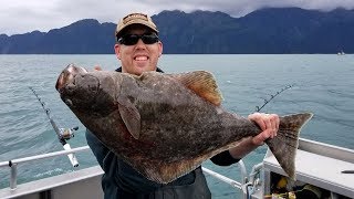 Alaska Adventure  Part 4 Fishing for halibut salmon amp rock fish [upl. by Nitneuq]