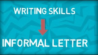 Informal Letter  How to write an Informal Letter  Format  Example [upl. by Hank]