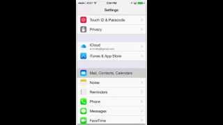 How to Create Subscribed Calendar ics ical on iPhone iOS 7 amp iOS 8 [upl. by Rother]