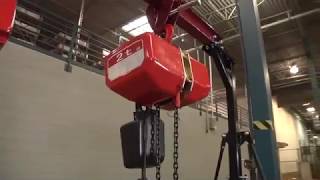 Roughneck Round Chain Electric Hoist  1Ton Capacity [upl. by Enawyd]