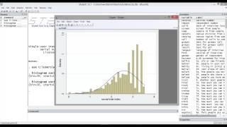 Stata Tutorial Testing for Normality [upl. by Evered205]