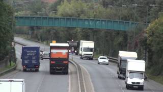 Scammell Explorer with Meadows Petrol engine driveby  a rare sight indeed [upl. by Tterb237]