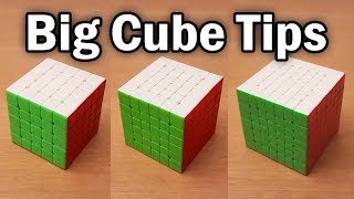 Big Cube Fundamentals amp Tips 5x5 6x6 7x7 [upl. by Imotas327]