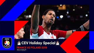 France vs Poland FULL MATCH  EuroVolleyM 2019  CEV Holiday Special [upl. by Benjamin]