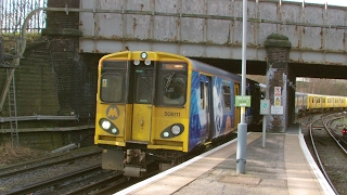 Half an Hour at 216  Birkenhead North Station 1022017  Class 507 508 terminus [upl. by Ahseyi814]