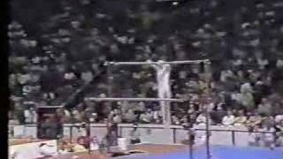 Nadia Comaneci  1976 Olympics EF  Uneven Bars [upl. by Mathilda]