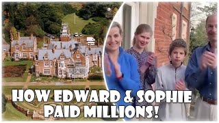 How Prince Edward amp Sophie Paid MILLIONS To Queen For Bagshot Park Home [upl. by Schoof323]