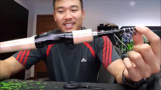 Unboxing and Setup Tips Daiwa Telescopic Rod [upl. by Ferwerda]