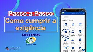 PASSO A PASSO  COMO CUMPRIR EXIGÊNCIA DO INSS [upl. by Nedgo]