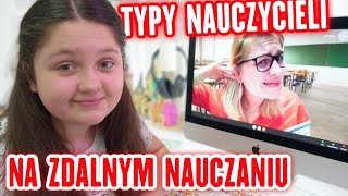 TYPY NAUCZYCIELI NA ZDALNYM NAUCZANIU 🏫 PARODIA 😜 MISIA I JA [upl. by Repotsirhc]