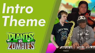 Plants Vs Zombies Intro Theme Jazz Fusion  ImRuscelOfficial [upl. by Skelly]