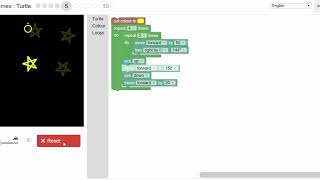 Blockly Games  Turtle Level 5 [upl. by Lalo]