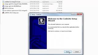 003 Install CodeLite Windows or Mac Welcome to the course C programming [upl. by Clymer747]