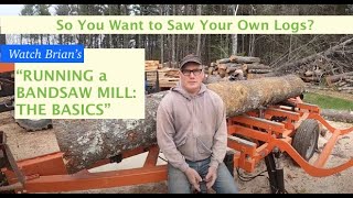 Using a Sawmill The Basics Woodmizer LT40 [upl. by Nawaj]