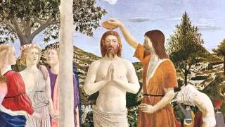 Piero della Francesca The Baptism of Christ [upl. by Virgy575]