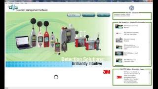 How To Setup The 3M EDGE Personal Noise Dosimeter Using Detection Management Software [upl. by Barbi113]