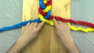 How to Braid 3 Strands [upl. by Natfa]