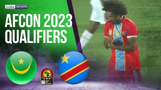 Mauritania vs DR Congo  AFCON 2023 QUALIFIERS HIGHLIGHTS  03282023  beIN SPORTS USA [upl. by Gal861]