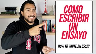 Como escribir un ensayo en 7 pasos  How to write an essay según Harvard EN ESPAÑOL [upl. by Yrovi136]