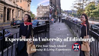 Honest Review First Year in University of Edinburgh  CampusStudiesDegreeCity Accommodation [upl. by Nonnek]