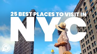 25 Best places to visit in NEW YORK CITY [upl. by Carmine611]