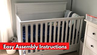 Storkcraft Crib Assembly  StepbyStep Instructions [upl. by Boehmer]