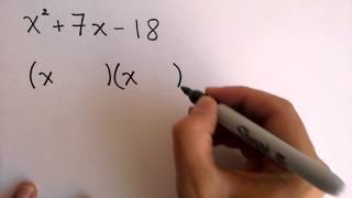 Factoring Quadratic Expressions Pt 1 [upl. by Pegg]