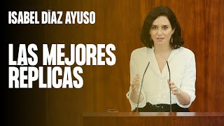 Las mejores réplicas de Ayuso a la izquierda [upl. by Leno]