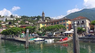 Ascona in Ticino Switzerland 4K [upl. by Noiemad]