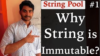 Why string is immutable in java  The 4 reasons you must know  part 1 [upl. by Ardnwahs]