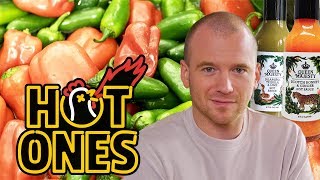 How to Make Hot Sauce  Hot Ones Extra [upl. by Hirai]