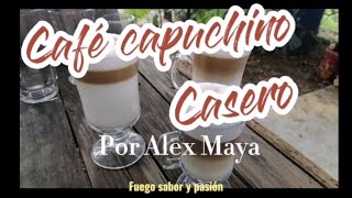 Café capuchino casero [upl. by Orbadiah]