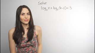 Solving Logarithmic Equations How NancyPi [upl. by Andromada]