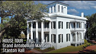 House Tour Grand Antebellum Mansion Stanton Hall [upl. by Wohlert]