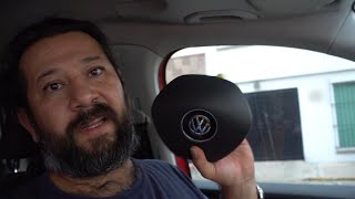 Como remover el Volante y airbag de VW Primer intento [upl. by Eluj333]