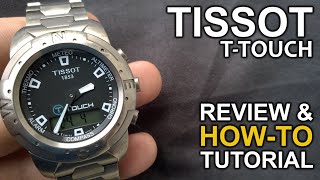 Tissot TTouch Titanium  Review amp Detailed HowTo Tutorial [upl. by Swane]