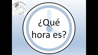 Telling Time in Spanish [upl. by Elbon]