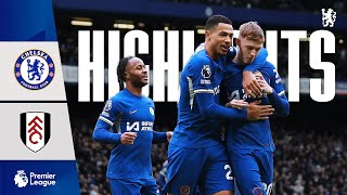 Chelsea 10 Fulham  HIGHLIGHTS  Premier League 202324 [upl. by Blasius699]