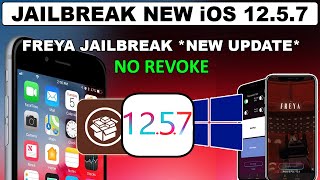 Jailbreak Latest iOS 1257  Freya Jailbreak iOS 1257 for iPhone 5S66 iPad Mini 23 iPad Air 1 [upl. by Bernie15]