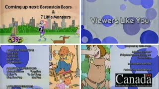 PBS Kids Berenstain Bears7 Little Monsters InterstitialsCredits 2003 WFWATV [upl. by Loeb317]